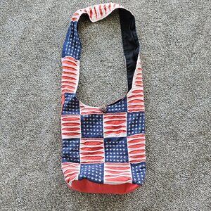 Stars & Stripes Cpttpm  Hobo/Cross Body Bag